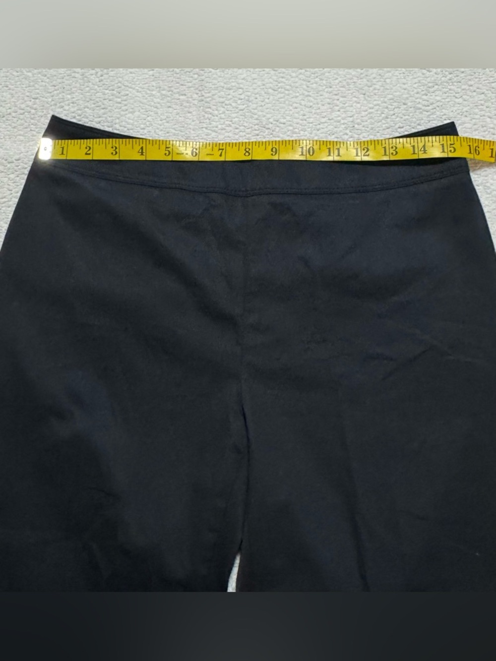 Burberry London Nova Check Cuff Capri Cropped Pants Navy US 8 - Picture 9 of 15